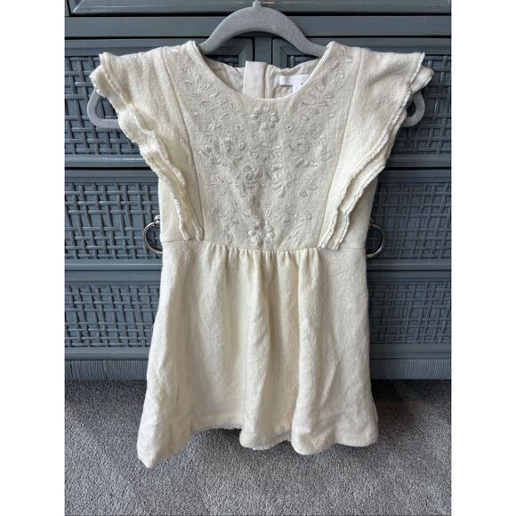 NWOT Chloe girls wool embroidered dress, Sz 8, $455 F10 - Picture 1 of 6
